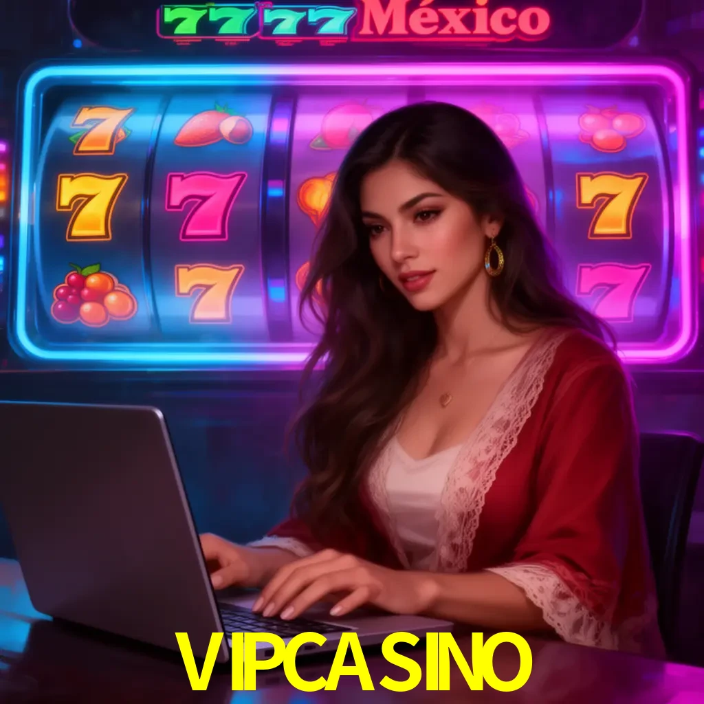 VIPCASINO Slots - tragamonedas, RTP y control Tragamonedas VIPCASINO con símbolos, saldo móvil y reglas de apuesta visibles